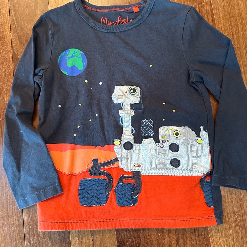 Mini Boden 5Y Rover Space Tee